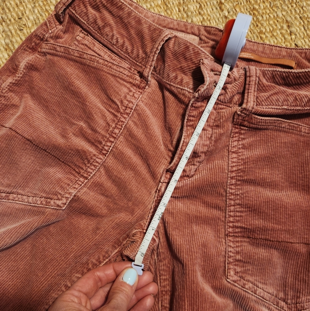 Pilcro Rust Corduroy Pants
